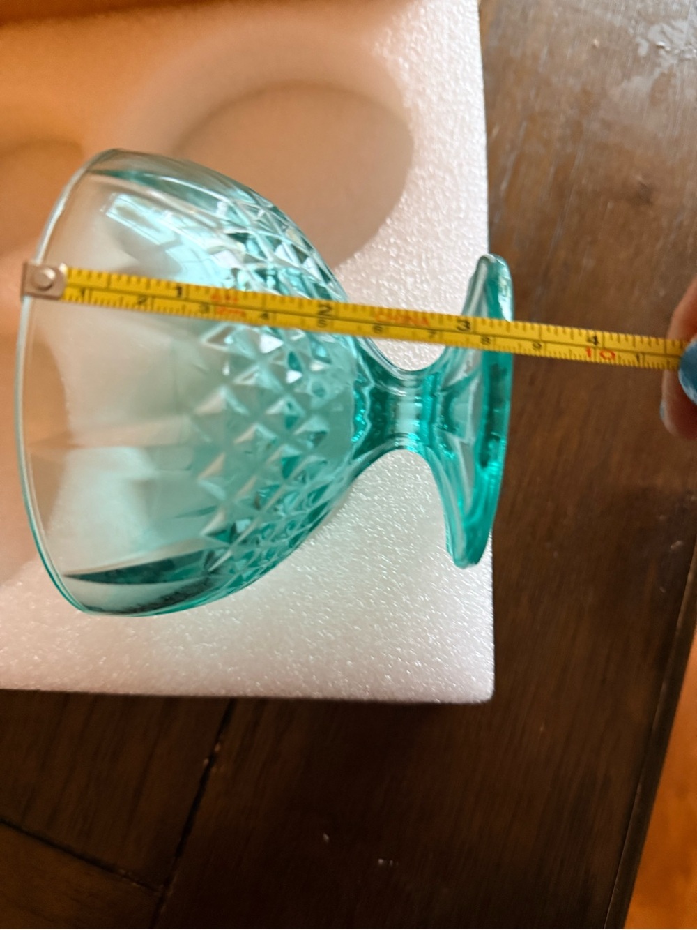 Set of Colorful Glass Dessert Bowls - Picture 8 of 8